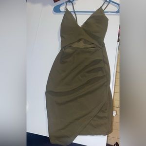 Women’s mini cut out dress